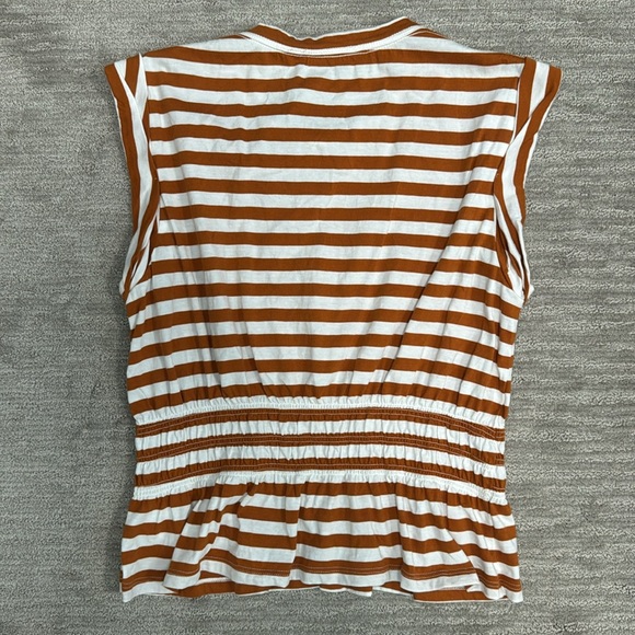 Veronica Beard Buchanan Tee Striped Size Small - Picture 12 of 12